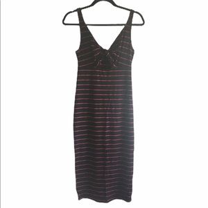 Midi Stretch Bodycon Express Dress Size S